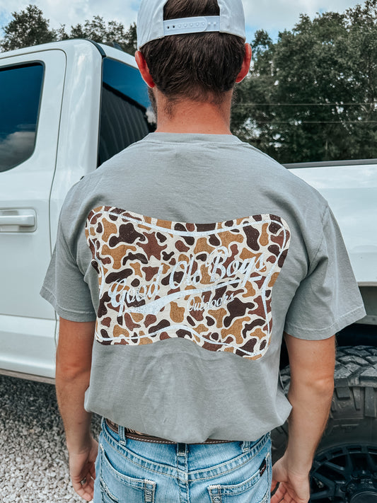Good Ole Boy Men’s Tee ~ Milla Camo