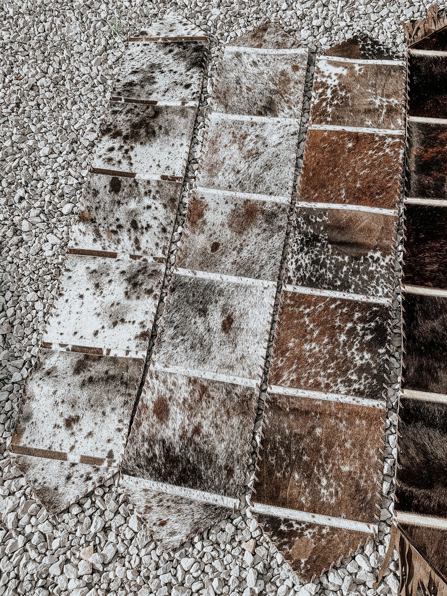 Cowhide Table Runner