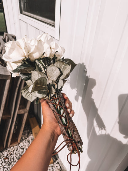 Cowhide Bouquet Wrap