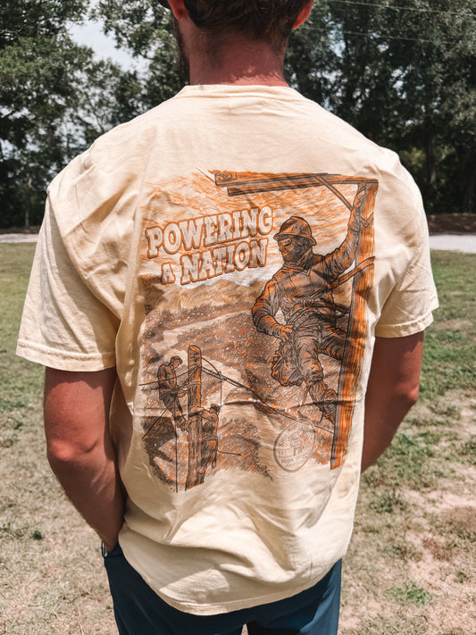 Shield Republic Men’s Tee ~ Powering A Nation