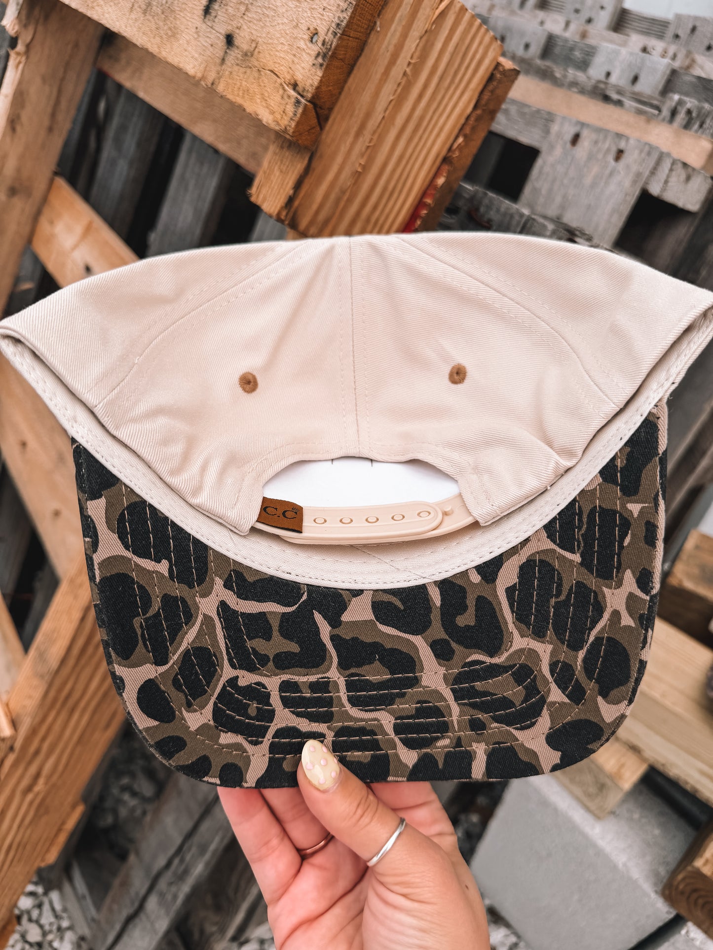 Made In America Trucker Hat - Leopard