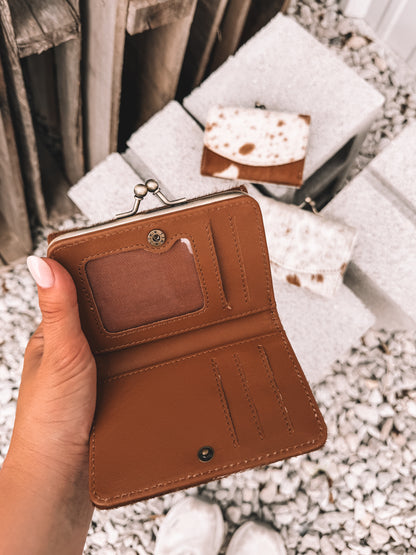 Innovation Cowhide Wallet - Tan