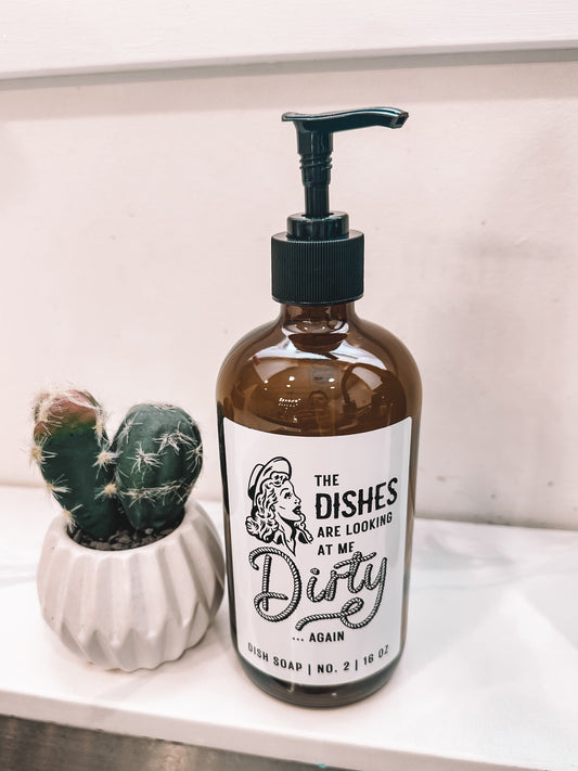 Dirty Dishes Soap Dispencer
