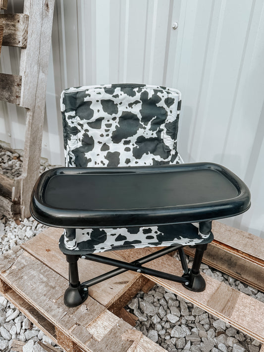 Toddler Portable Chair in Cow PREORDER
