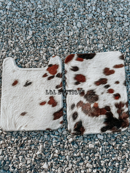 Cowhide Bathroom Mats