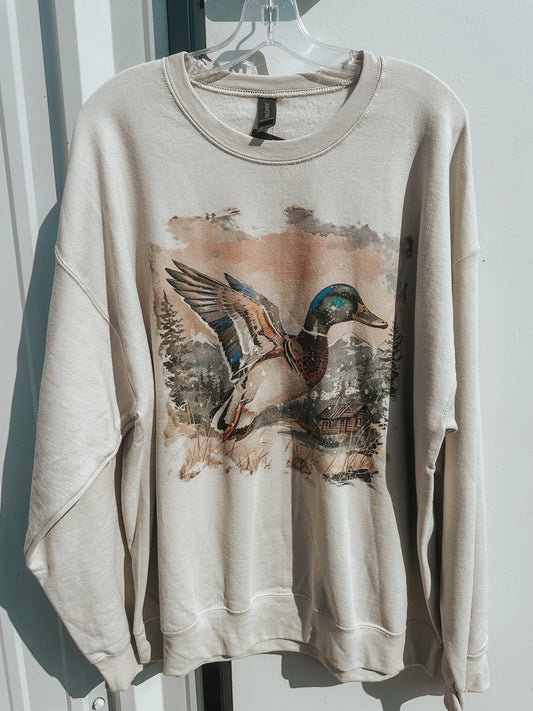 Vintage Duck Crewneck