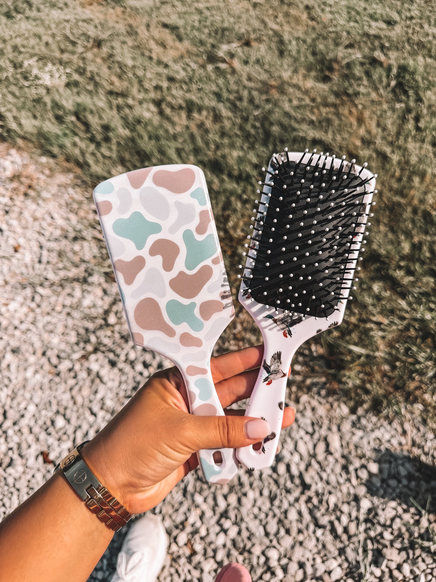 Hair Brush - Camo