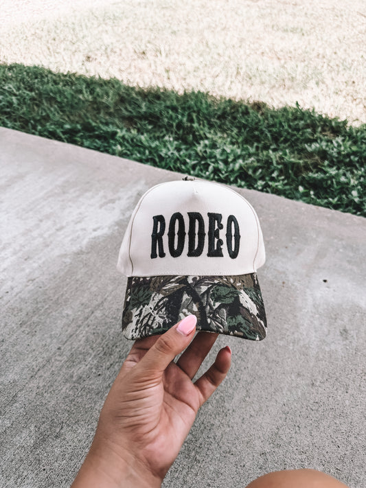 Rodeo Trucker Hat - Camo