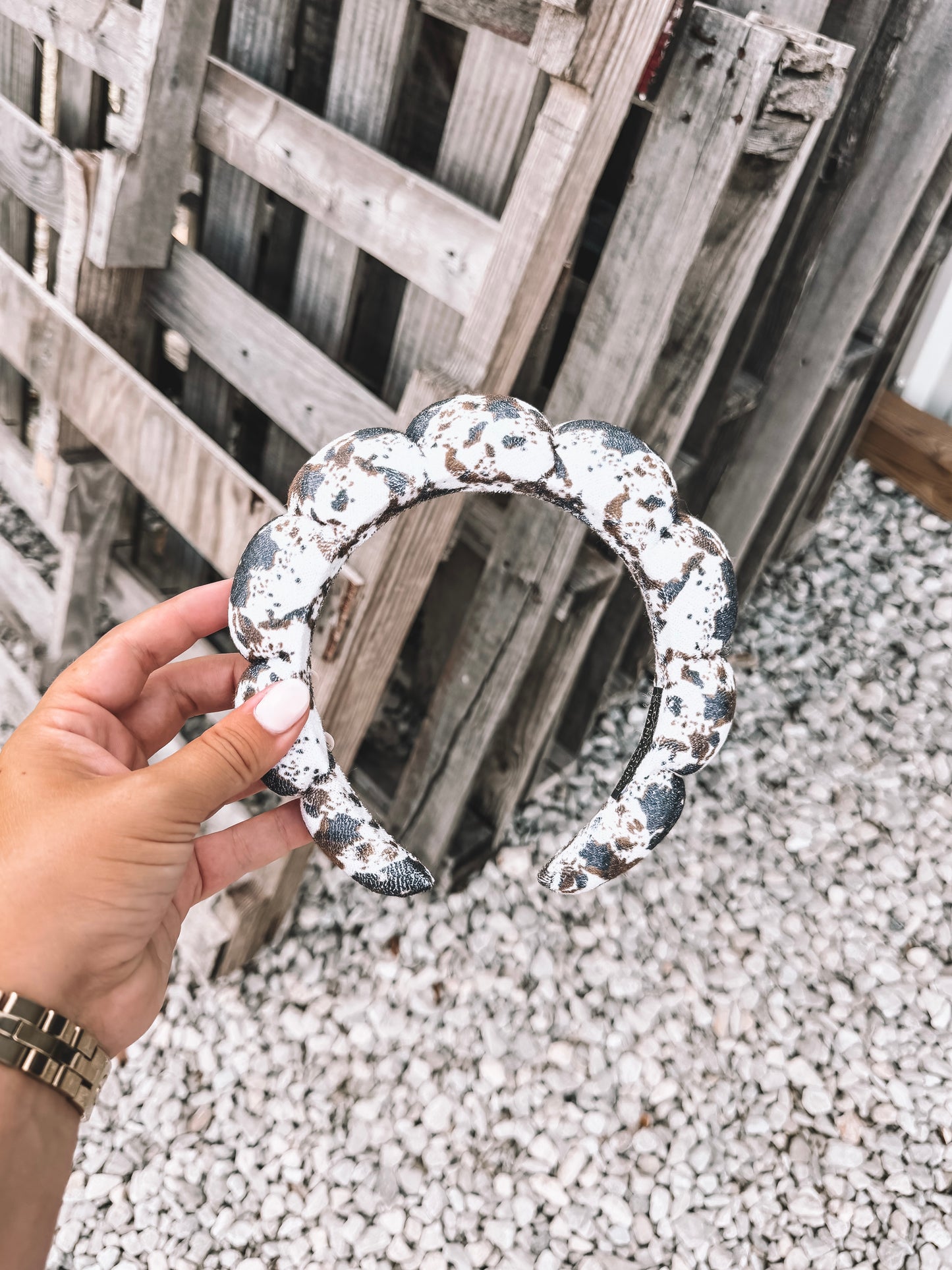 Self Care Headband - Cow