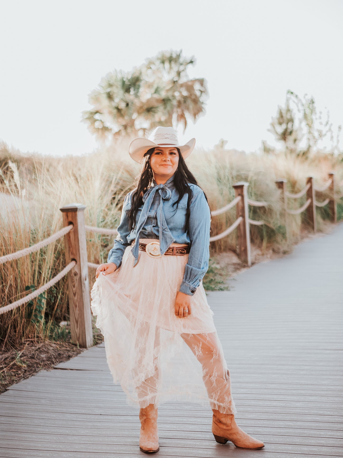 Boho Lace Skirt