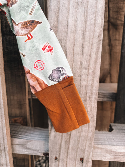 Bird Dog Sleeper Onesie