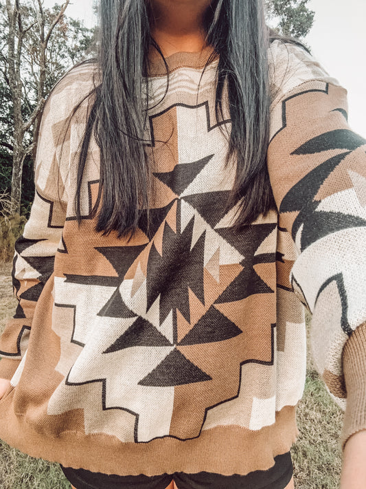 Belle Aztec Sweater