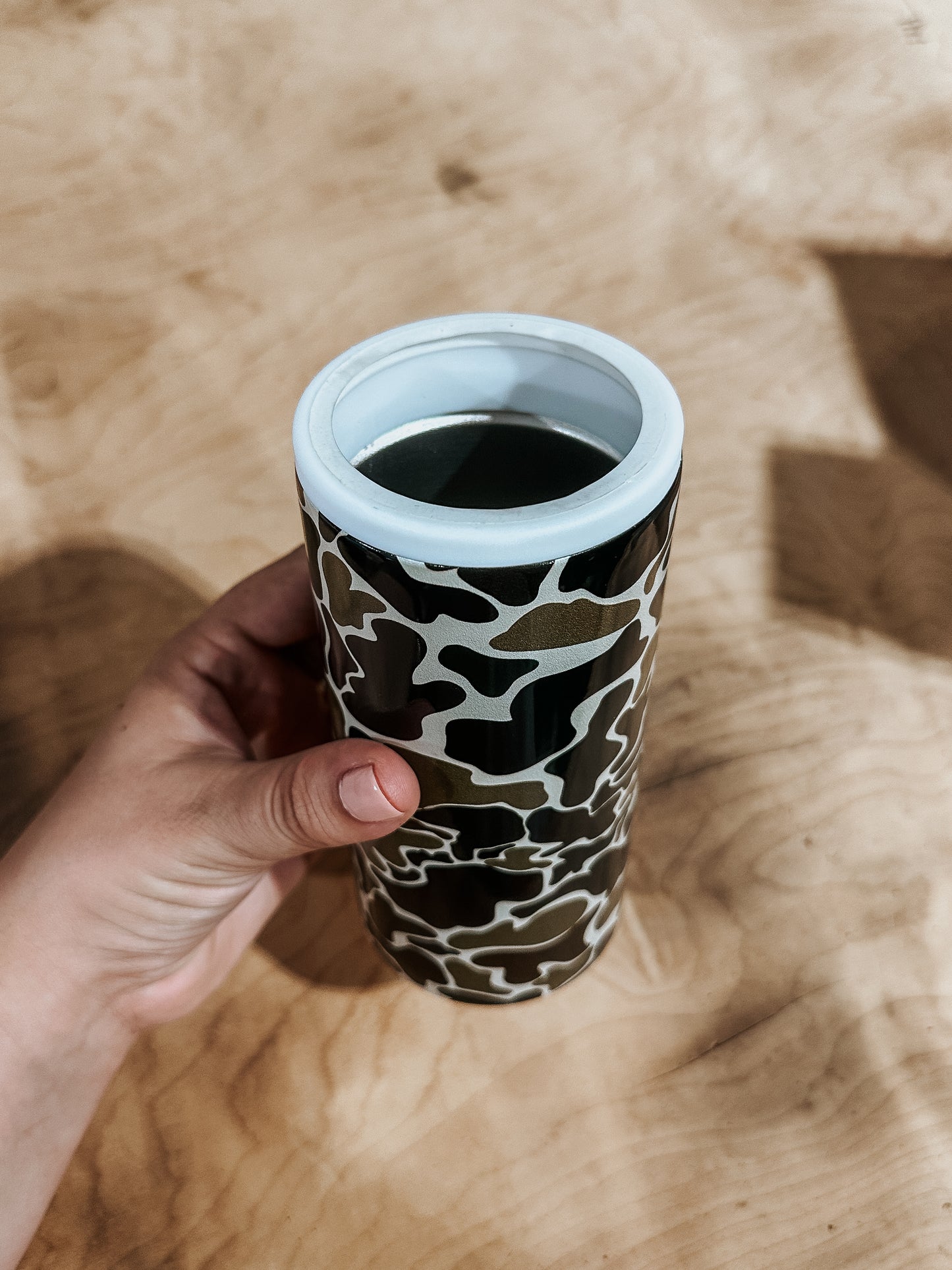 Hard Slim Koozie Camo