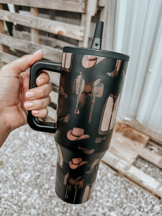 Saddles & Chaps Tumbler