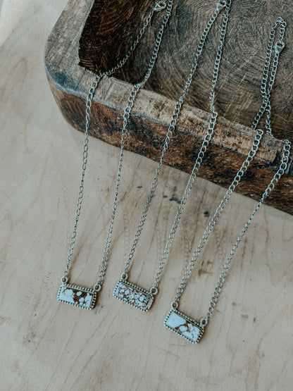 Buffalo Bar Necklace