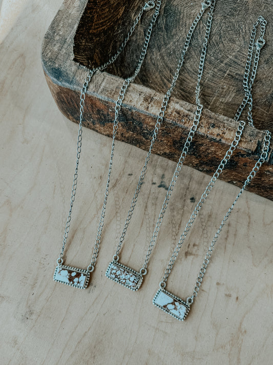 Buffalo Bar Necklace