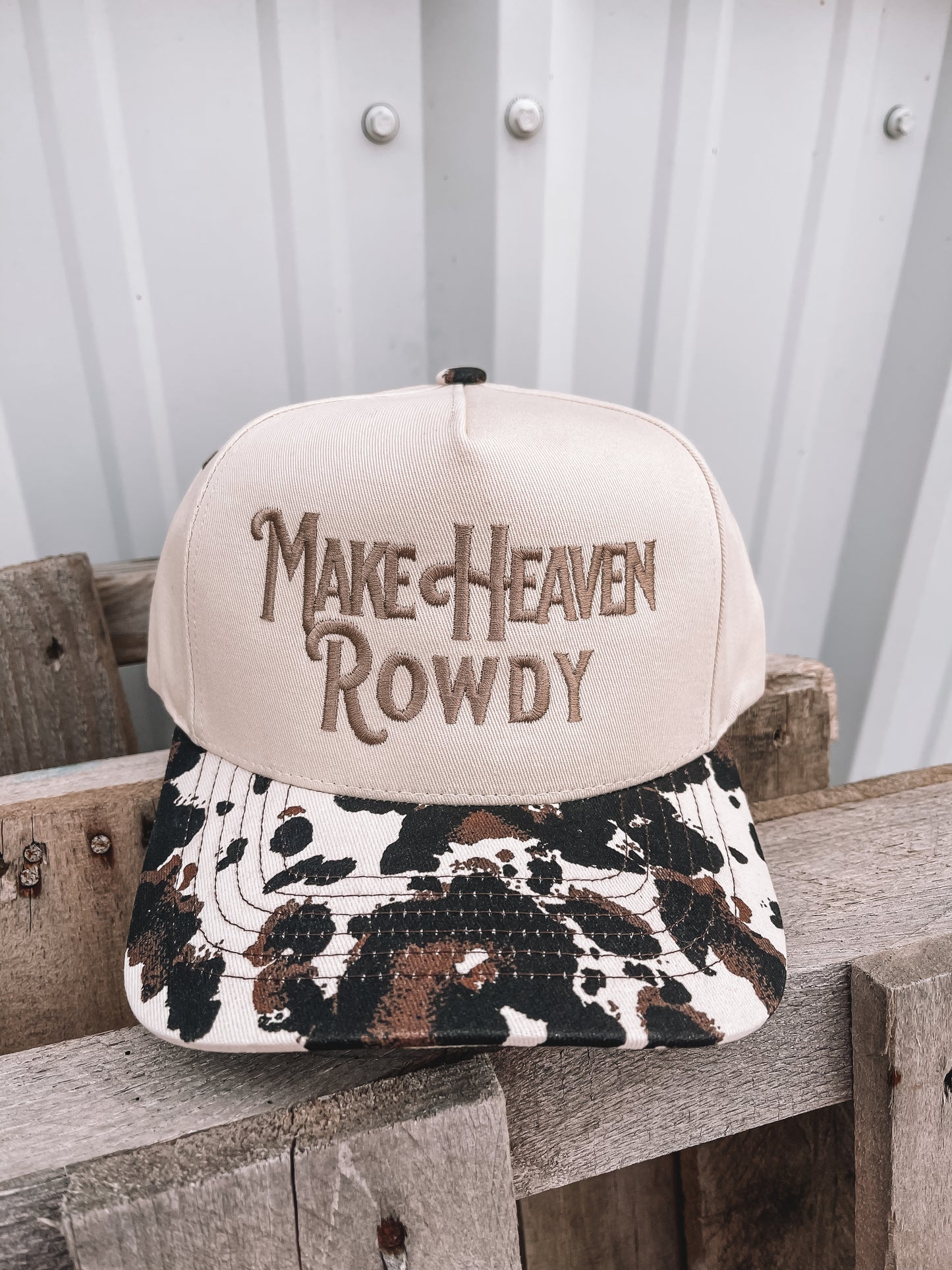 Make Heaven Rowdy Trucker Hat