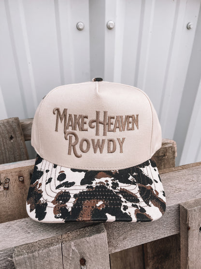 Make Heaven Rowdy Trucker Hat