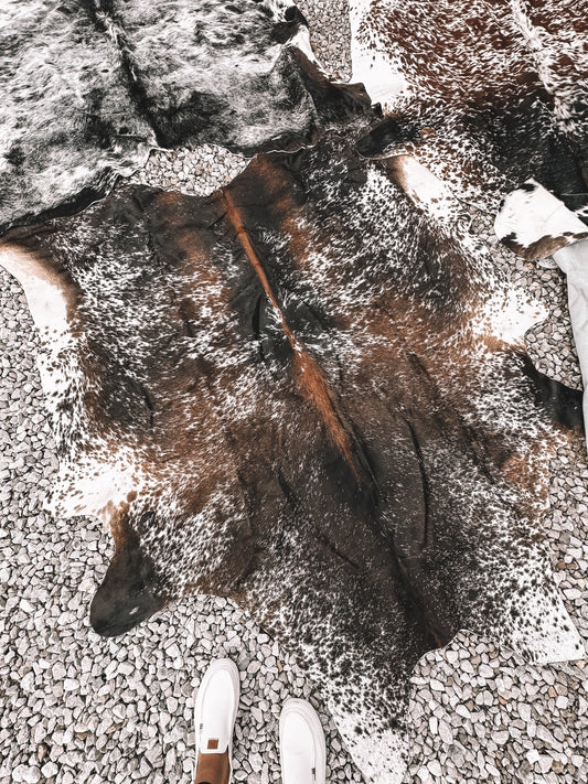 Jumbo Cowhide Rug (C)