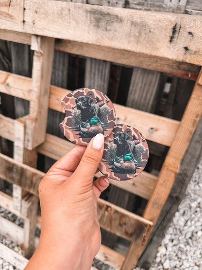 Car Coasters - Retriever