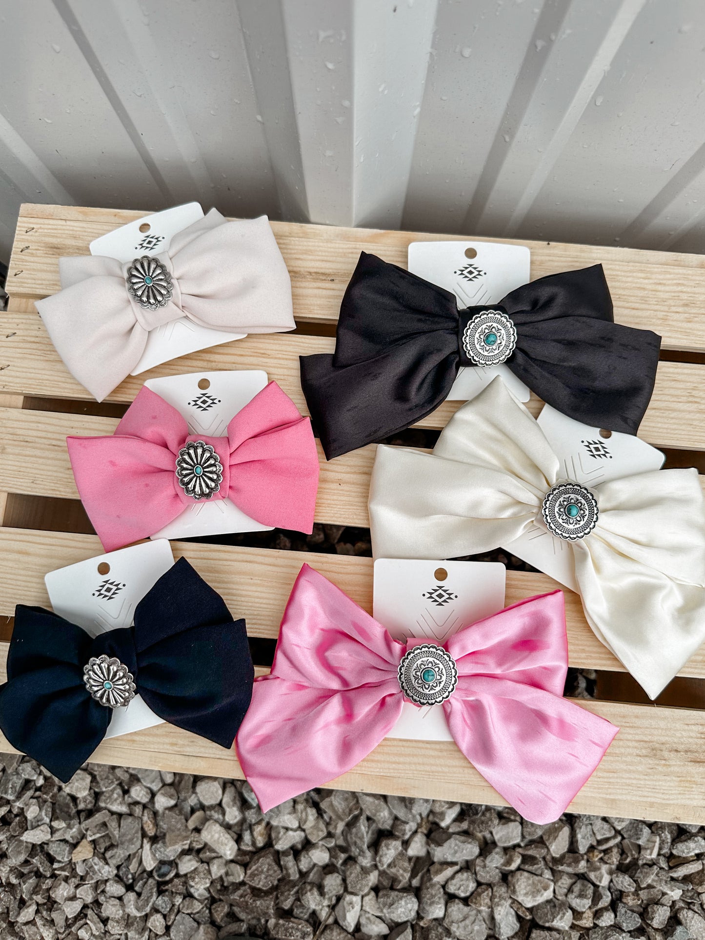 Concho Hair Bow