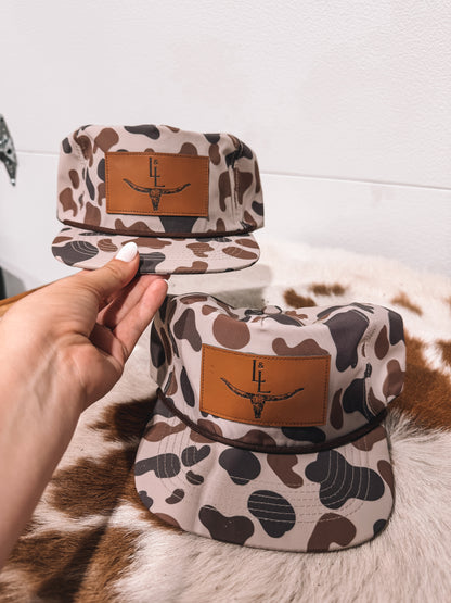 Camo L&L Longhorn Hat