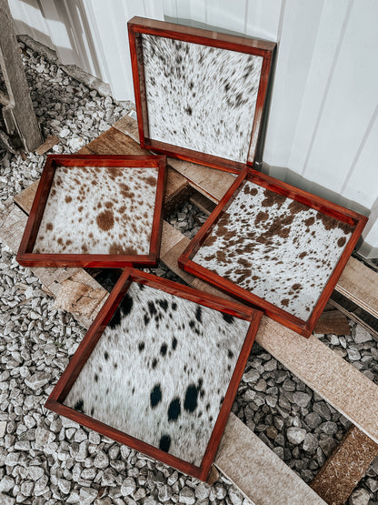 Cowhide Branding Ceremony Frame