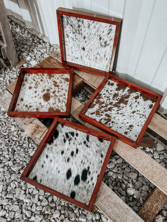 Cowhide Branding Ceremony Frame
