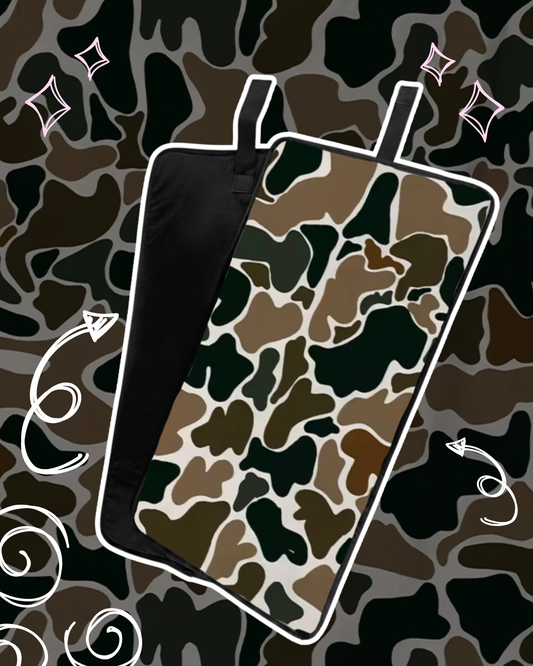 Portable Changing Pad - Old School Camo PREORDER
