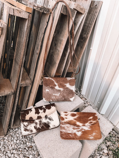 Hasty Cowhide Crossbody