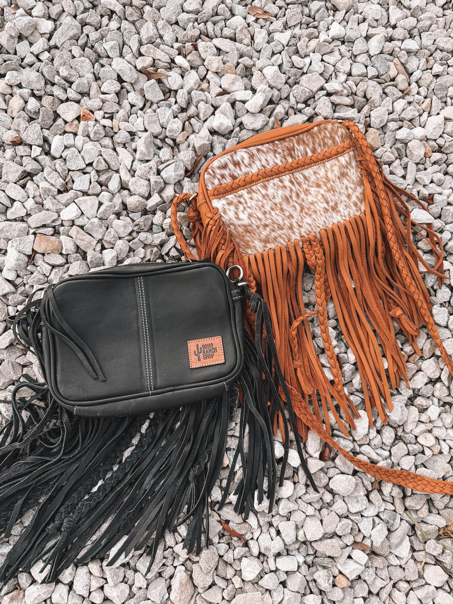 Braxton Cowhide Crossbody