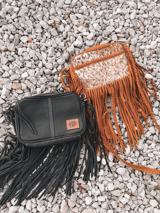 Braxton Cowhide Crossbody
