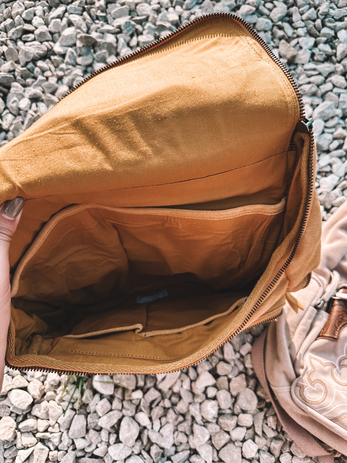 Rivers Stitched Backpack