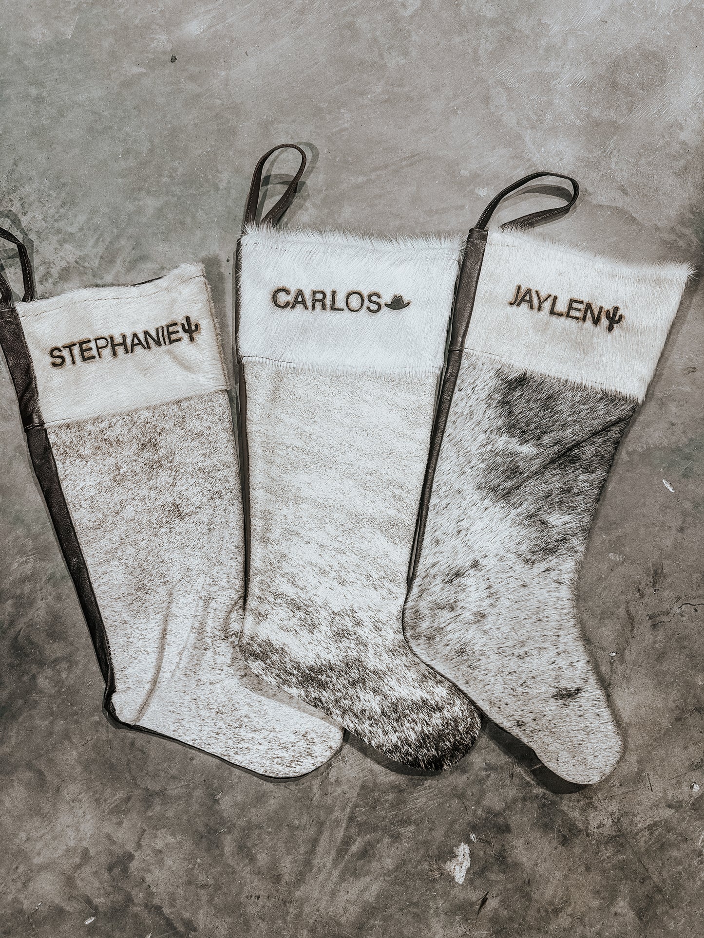Cowhide Stocking