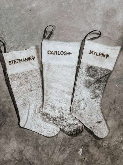 Cowhide Stocking