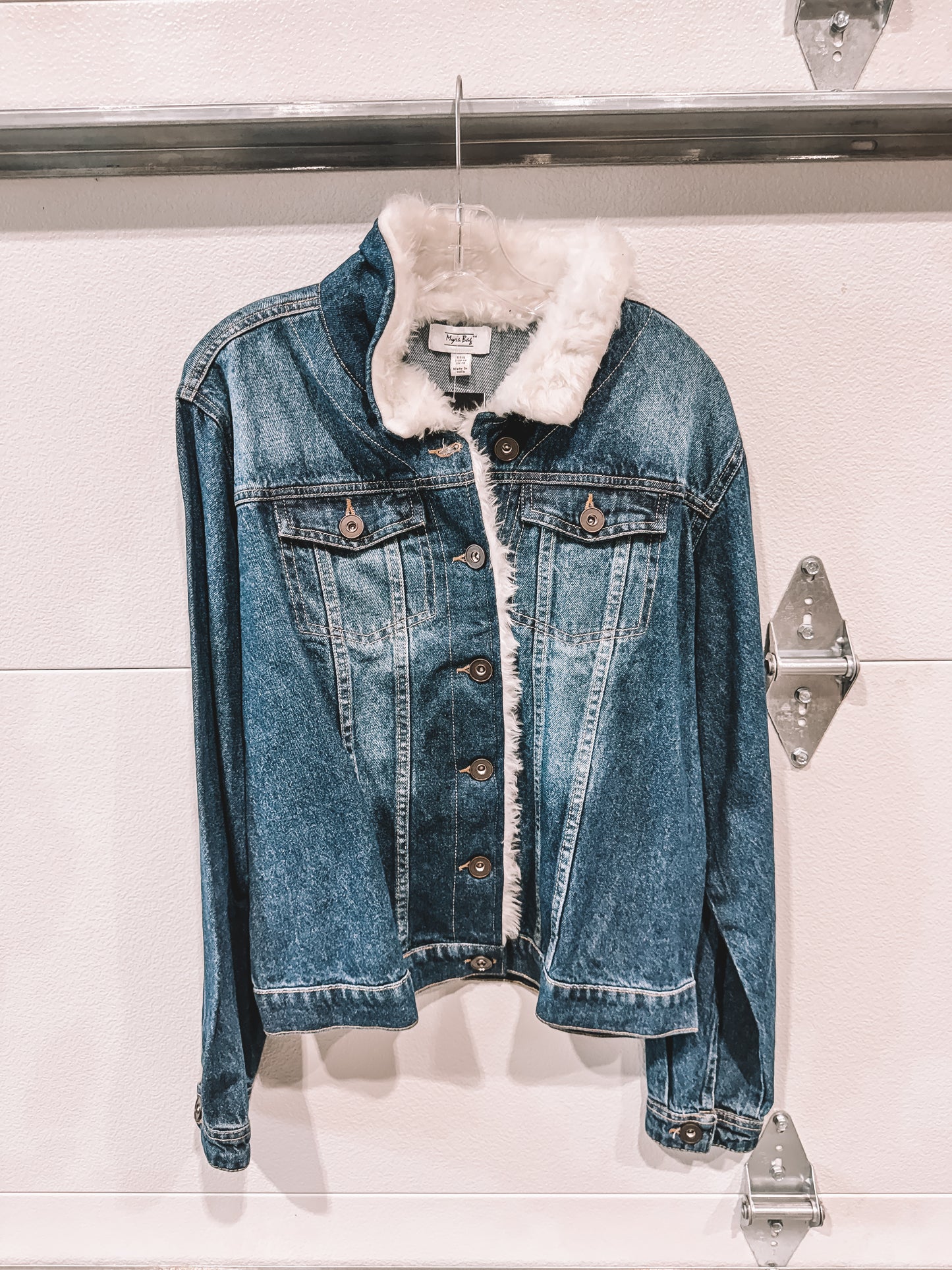 Denim Furr Jacket