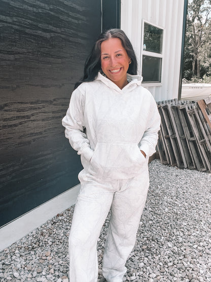 White Camo Hoodie