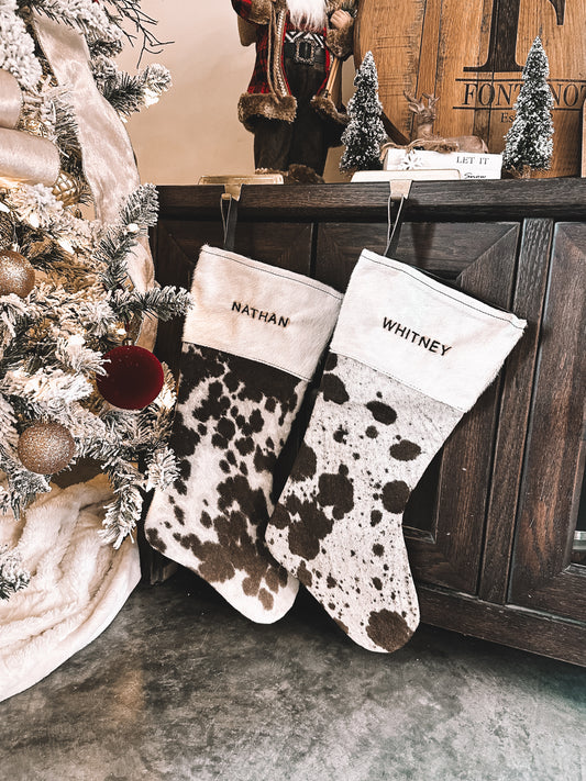 Cowhide Stocking