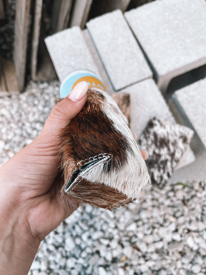 Cowhide Slim Koozie