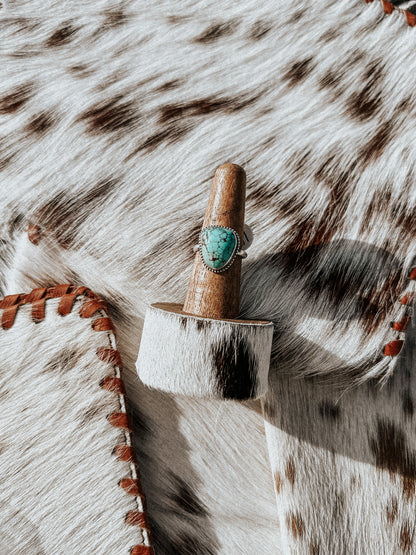 Genuine Sterling Silver Turquoise Ring