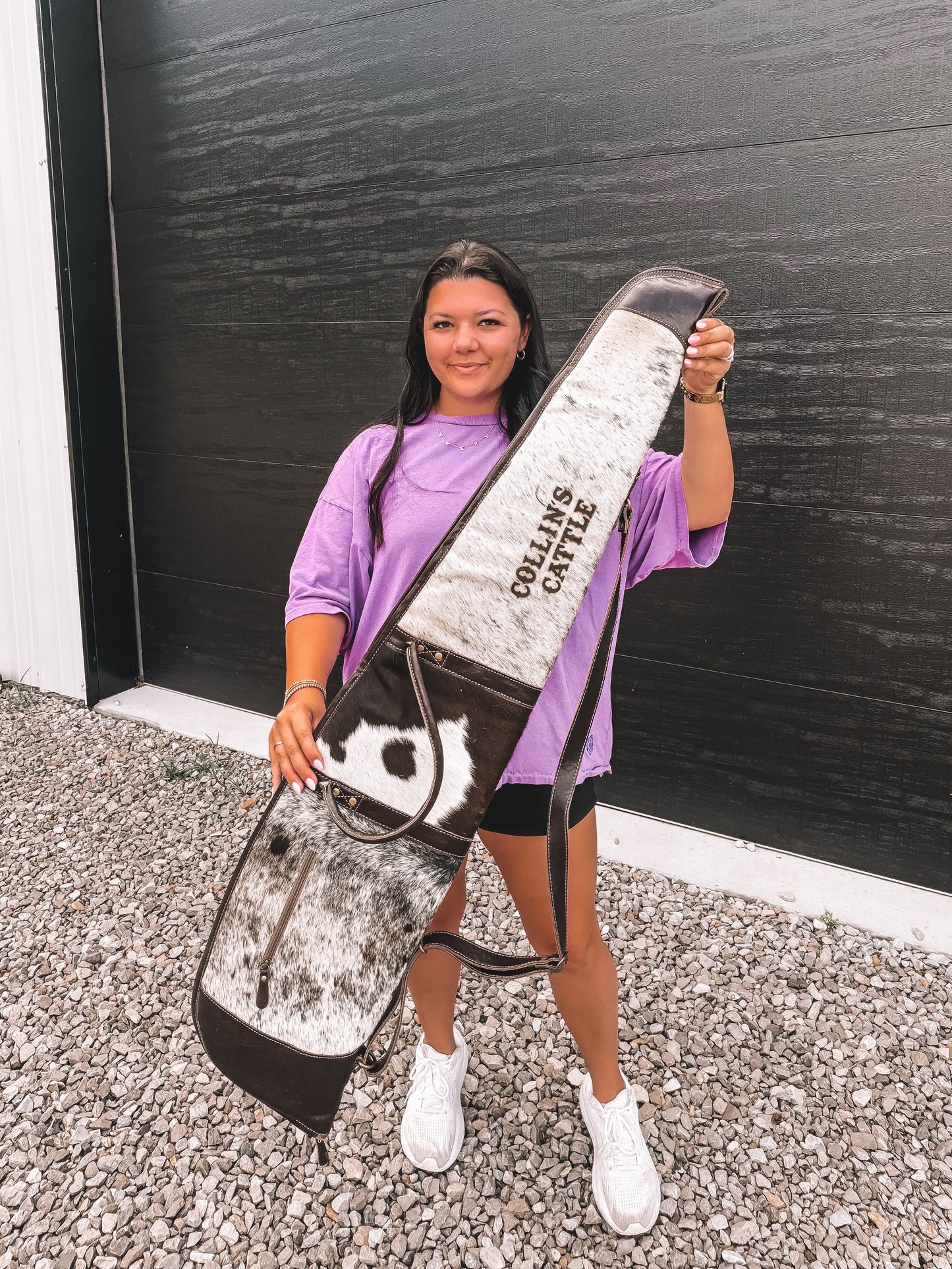 Cowhide Gun Case