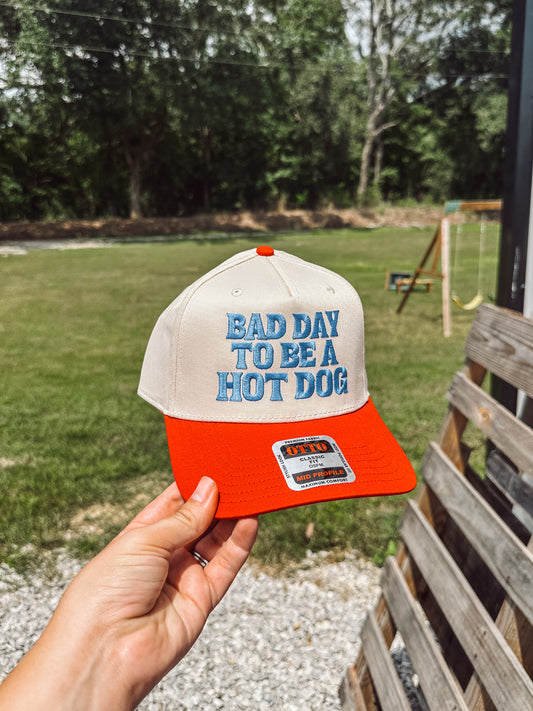 Bad Day to be a Hot Dog Trucker Hat