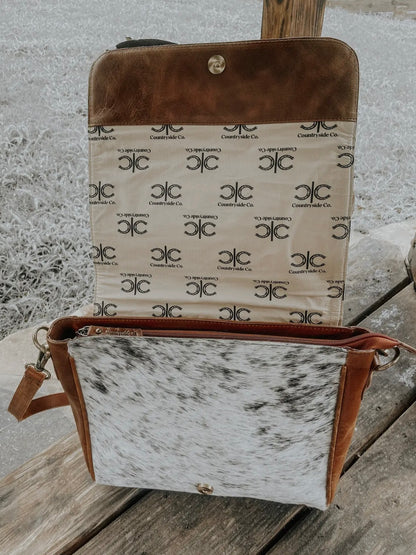 Magdalene Cowhide Concealed Carry Bag by Countryside Co.