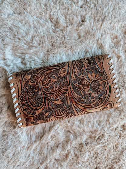 Outro Tooled Leather Wallet