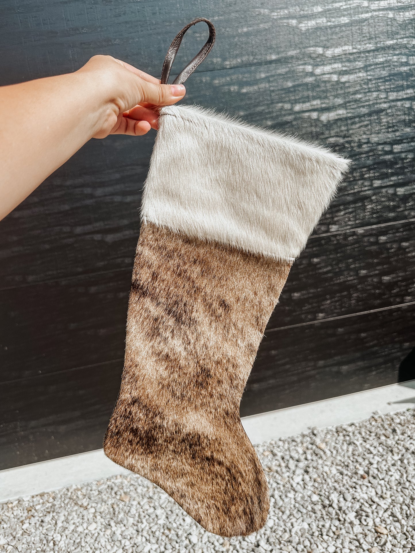 Cowhide Stocking