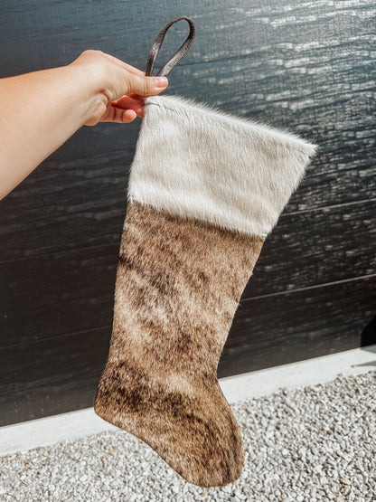 Cowhide Stocking