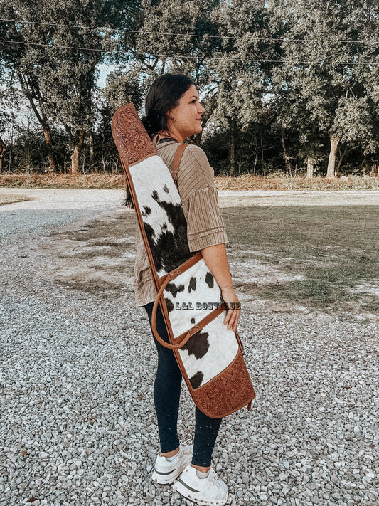 Sonoran Leather Cowhide Shotgun Case