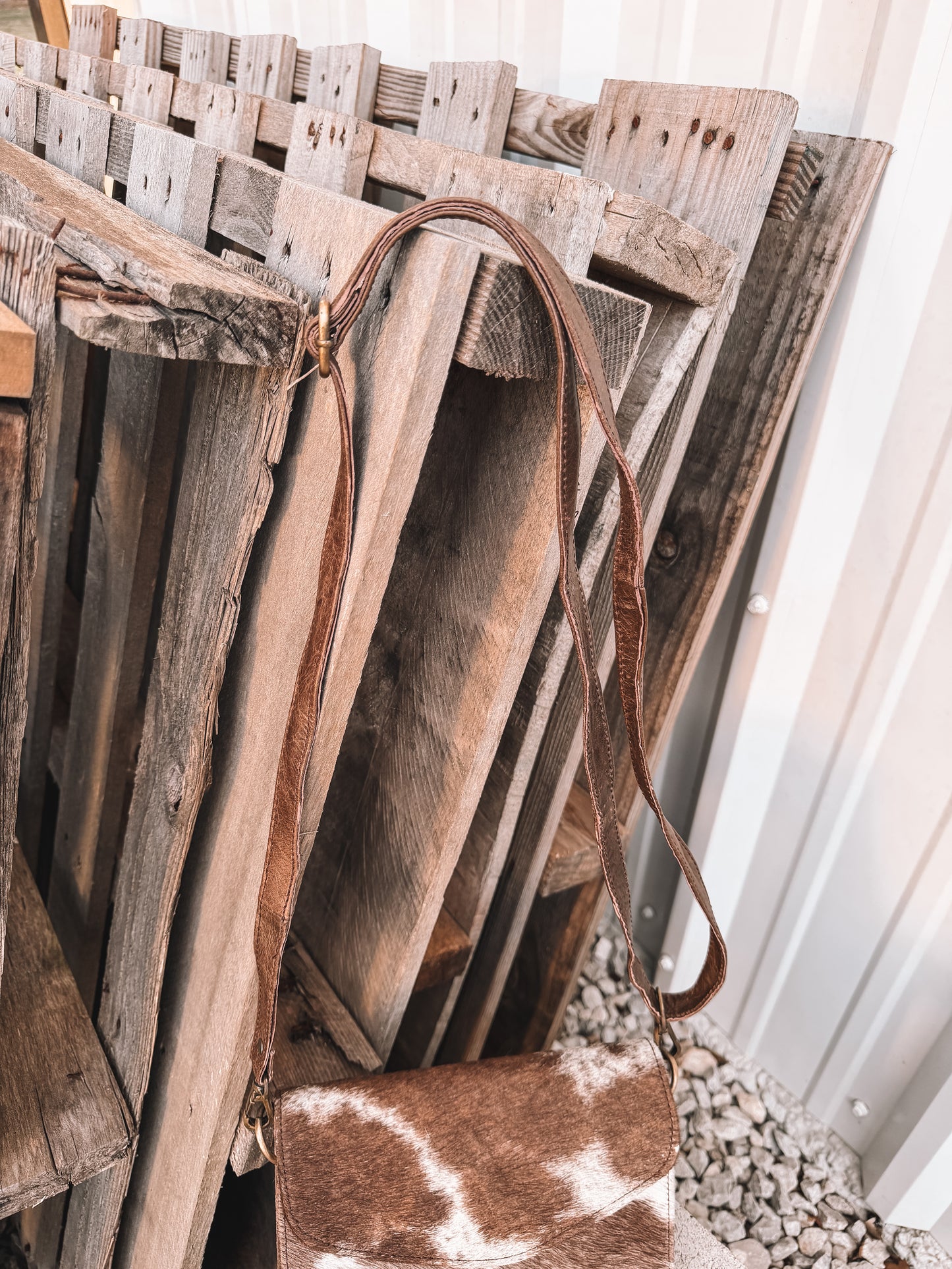 Hasty Cowhide Crossbody