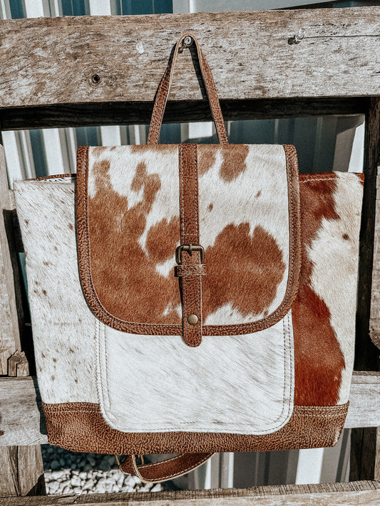 Utopian Trail Cowhide Backpack