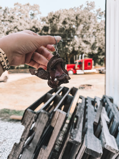 Mini Saddle Keychain